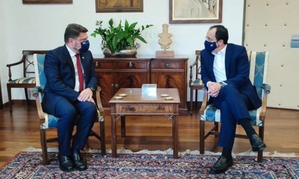 Χαρδαλιάς: Συνάντηση του υφ. Άμυνας με τον ΥΠΕΞ Κύπρου Ν. Χριστοδουλίδη